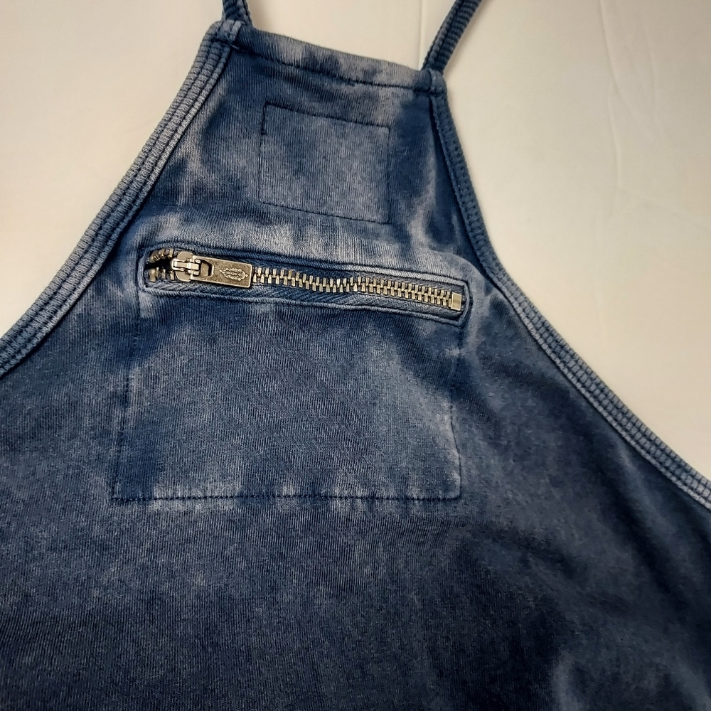 Free People Movement Hot Shot Onesie Overalls Blue Size Small - Picture 10 of 15
